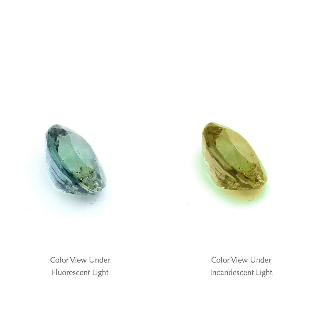 0.89 Ct. Tanzanian Color Change Sapphire TCC1005