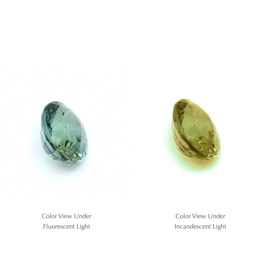 0.89 Ct. Tanzanian Color Change Sapphire TCC1005
