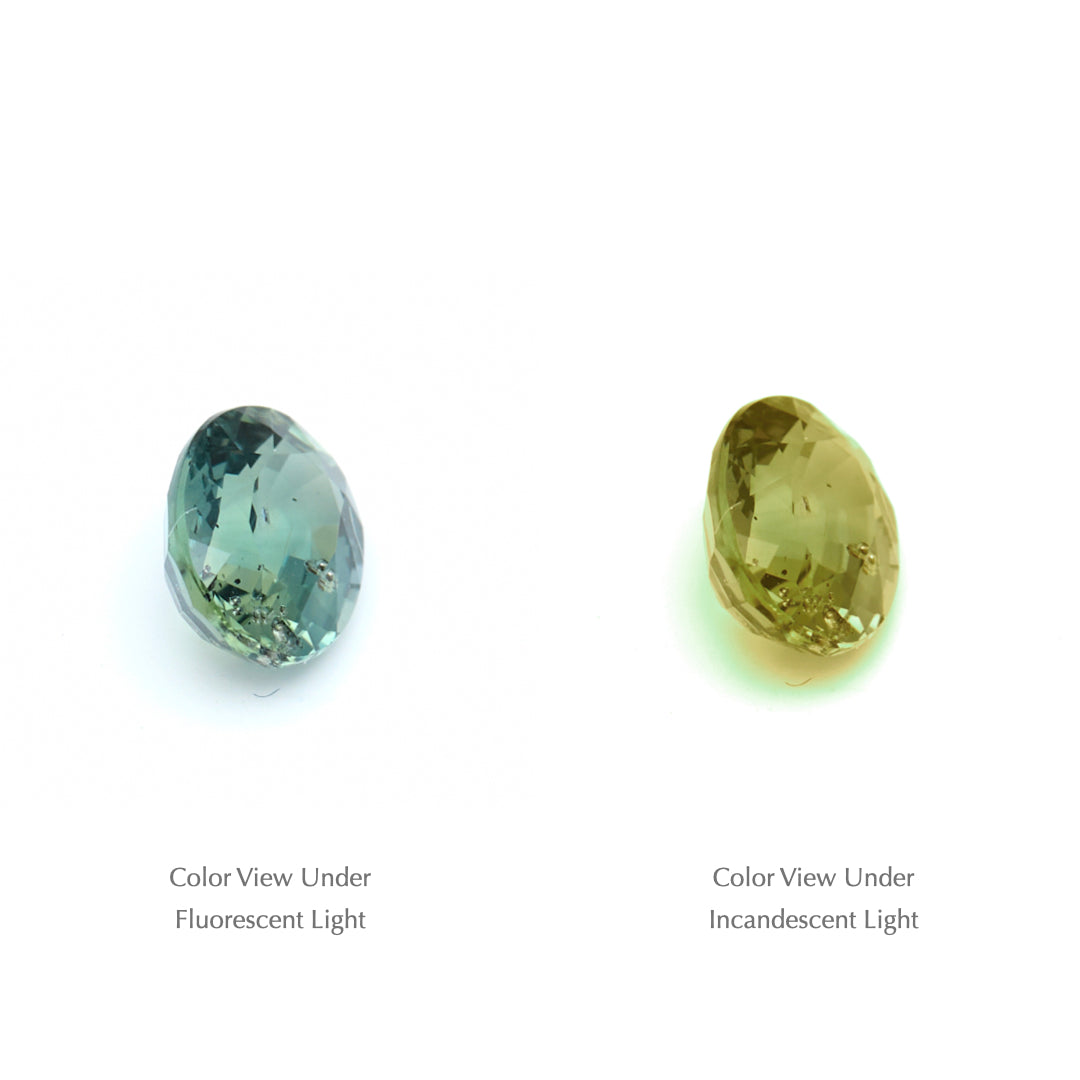 0.89 Ct. Tanzanian Color Change Sapphire TCC1005