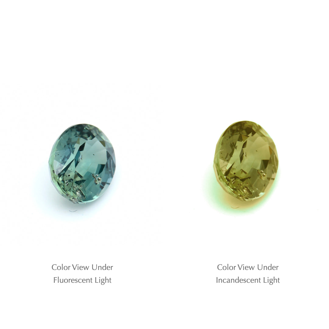 0.89 Ct. Tanzanian Color Change Sapphire TCC1005