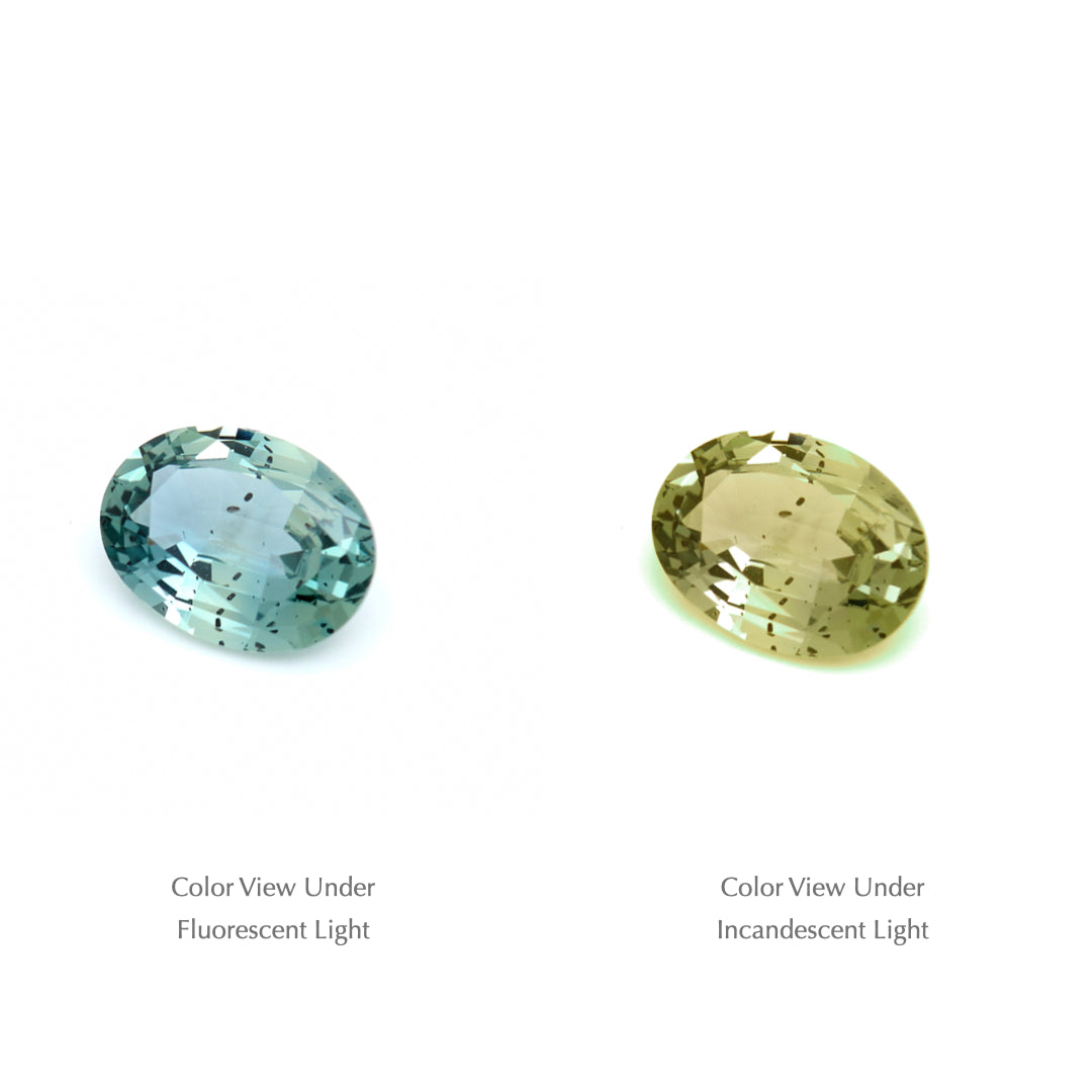 0.67 Ct. Tanzanian Color Change Sapphire TCC1006