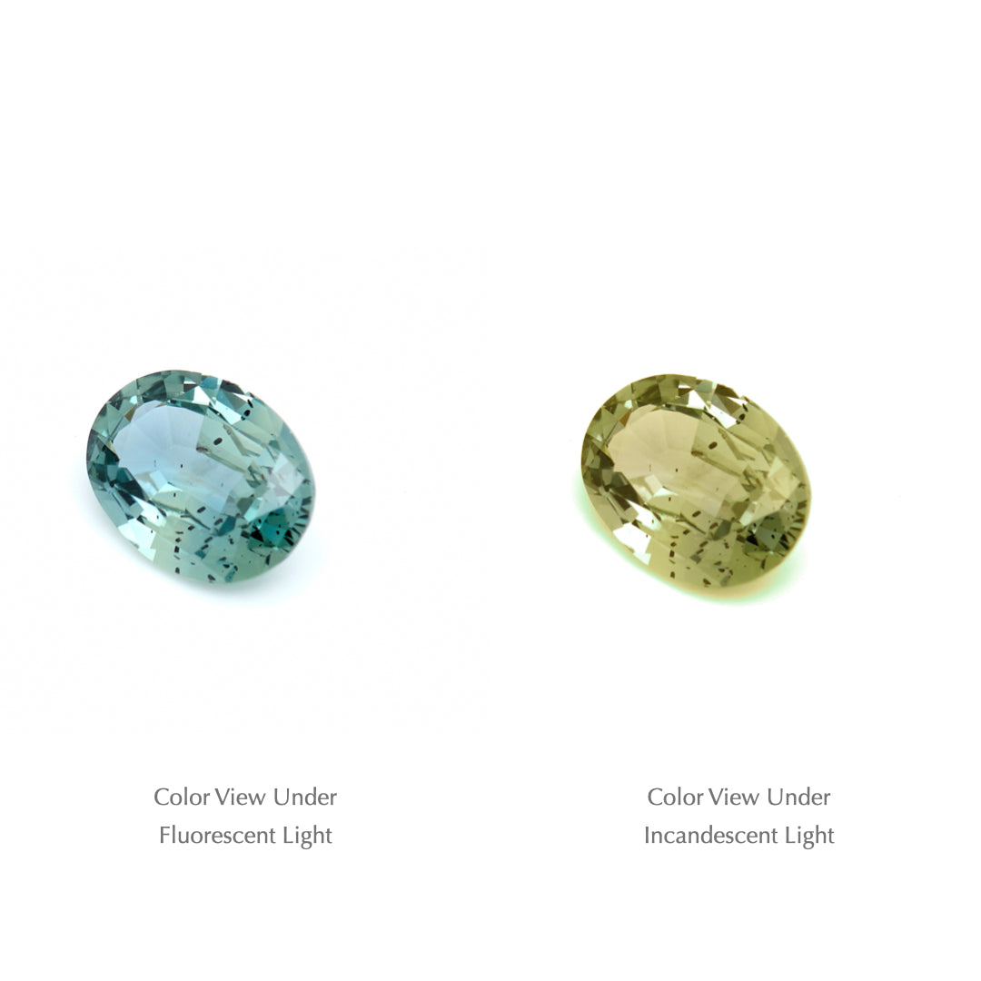 0.67 Ct. Tanzanian Color Change Sapphire TCC1006