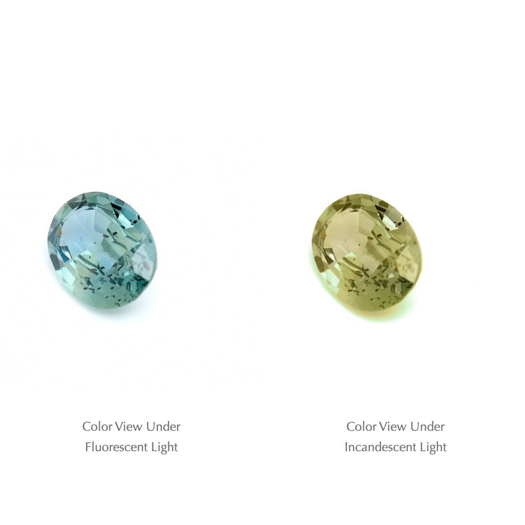 0.67 Ct. Tanzanian Color Change Sapphire TCC1006