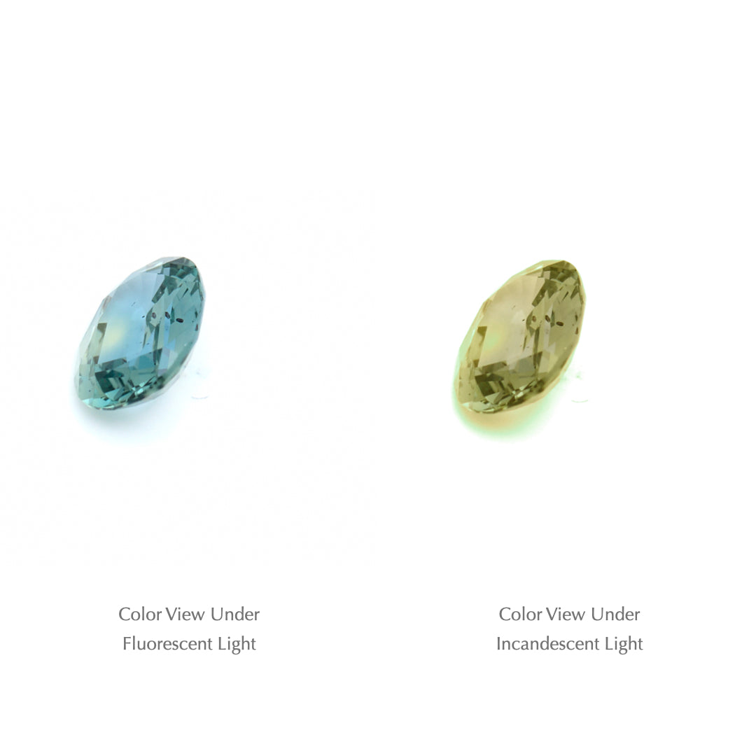 0.67 Ct. Tanzanian Color Change Sapphire TCC1006