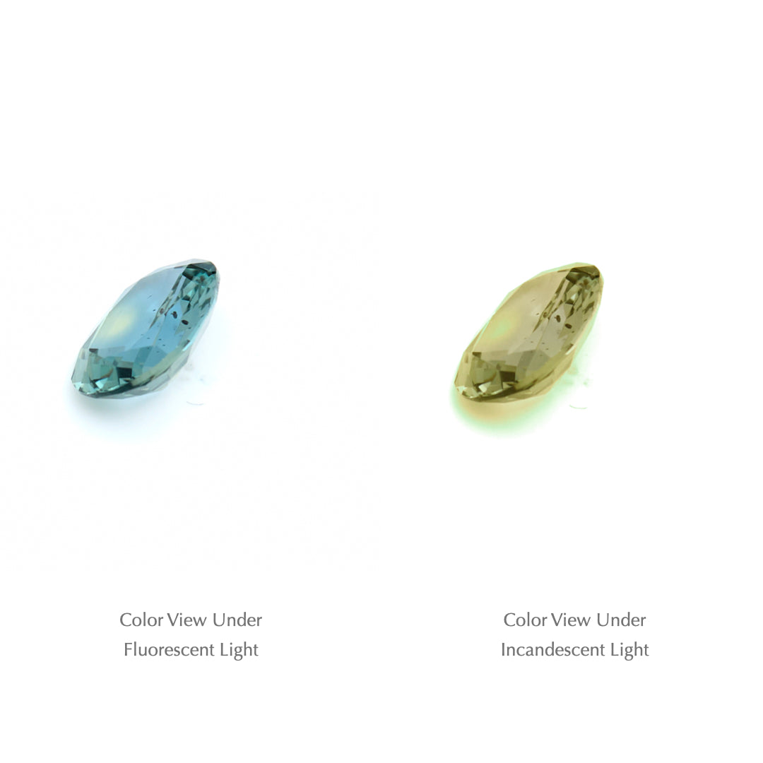 0.67 Ct. Tanzanian Color Change Sapphire TCC1006