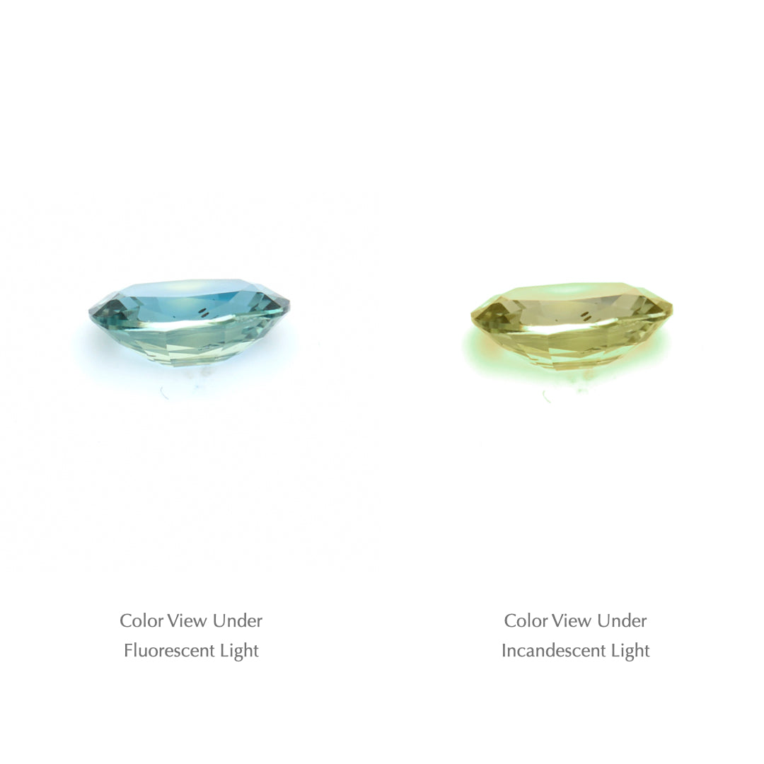 0.67 Ct. Tanzanian Color Change Sapphire TCC1006