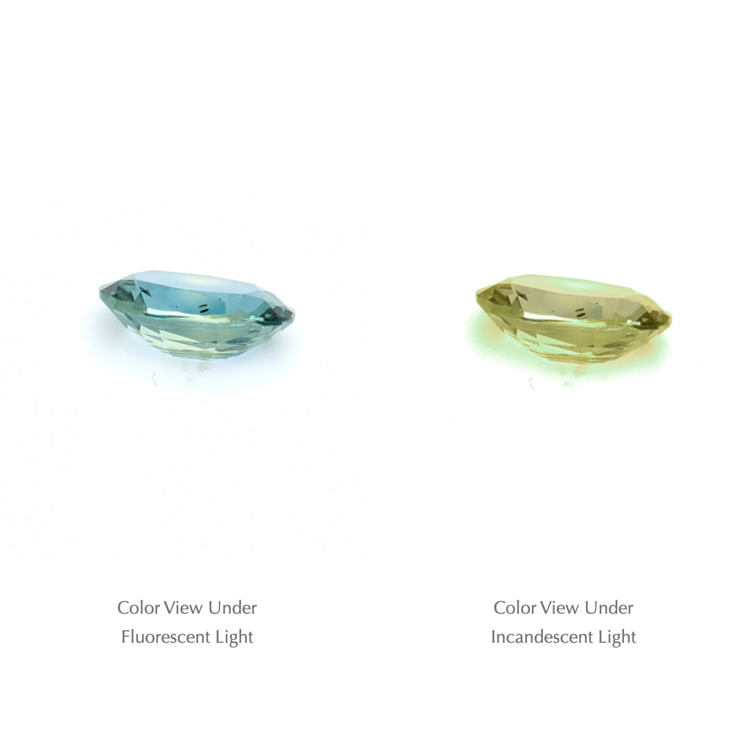 0.67 Ct. Tanzanian Color Change Sapphire TCC1006