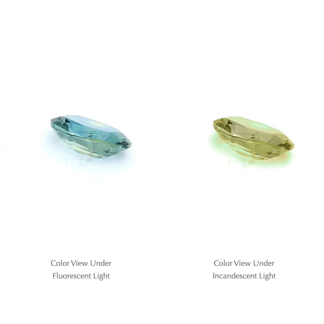 0.67 Ct. Tanzanian Color Change Sapphire TCC1006