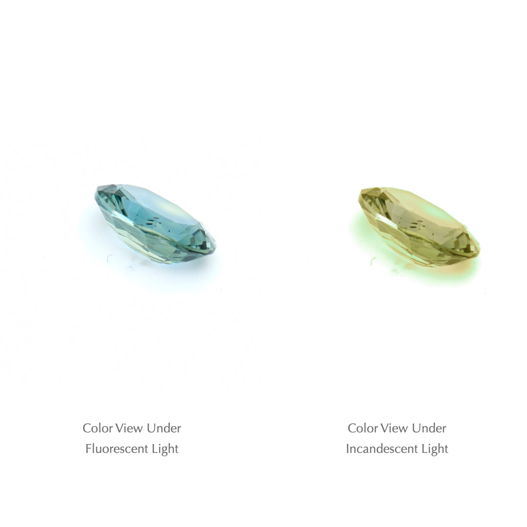 0.67 Ct. Tanzanian Color Change Sapphire TCC1006