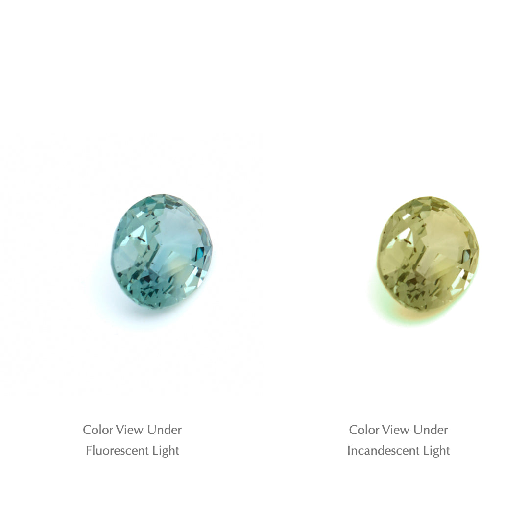 0.67 Ct. Tanzanian Color Change Sapphire TCC1006