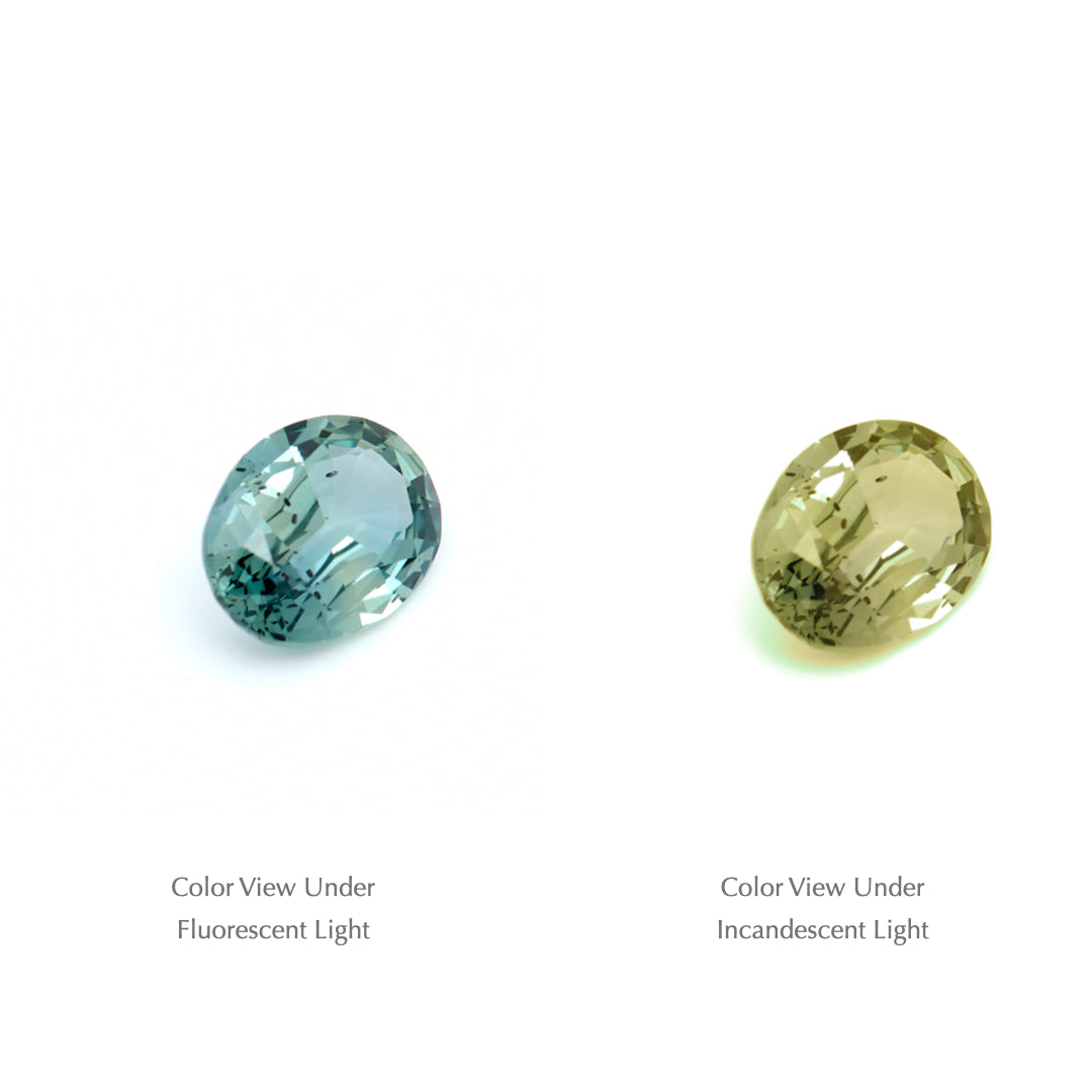 0.67 Ct. Tanzanian Color Change Sapphire TCC1006