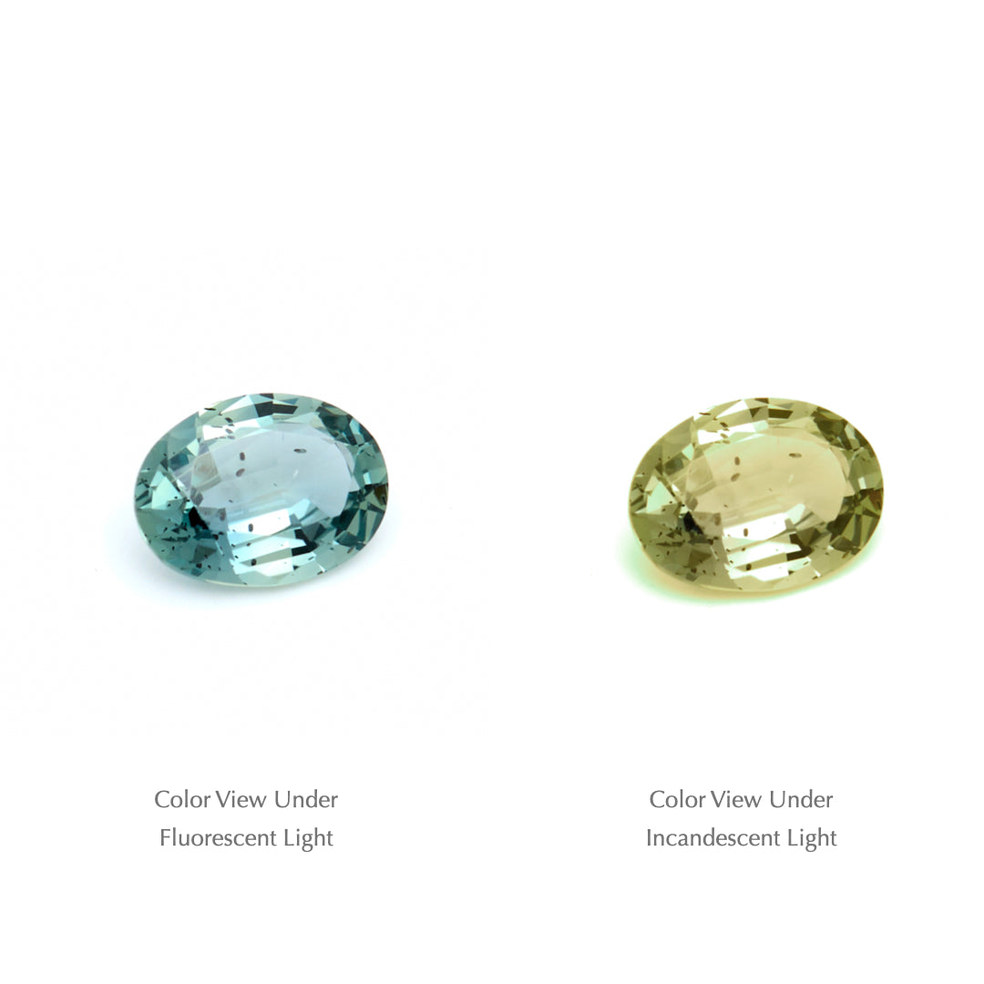 0.67 Ct. Tanzanian Color Change Sapphire TCC1006