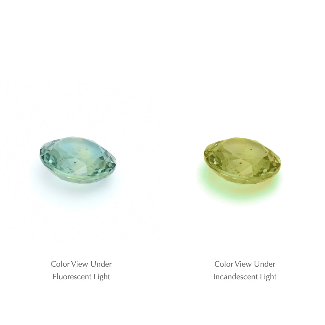 1.14 Ct. Tanzanian Color Change Sapphire TCC1008