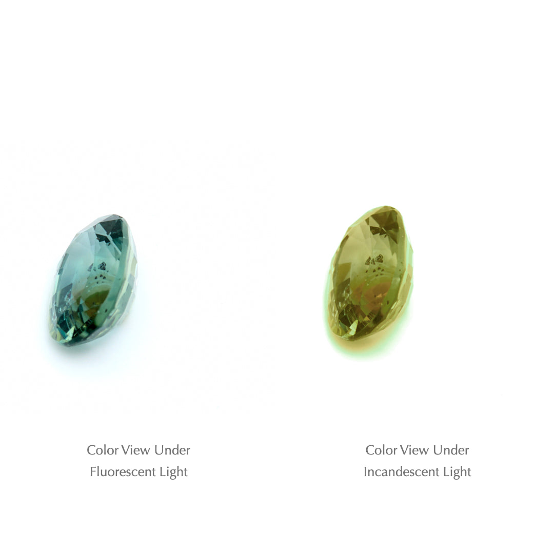 1.27 Ct. Tanzanian Color Change Sapphire TCC1009