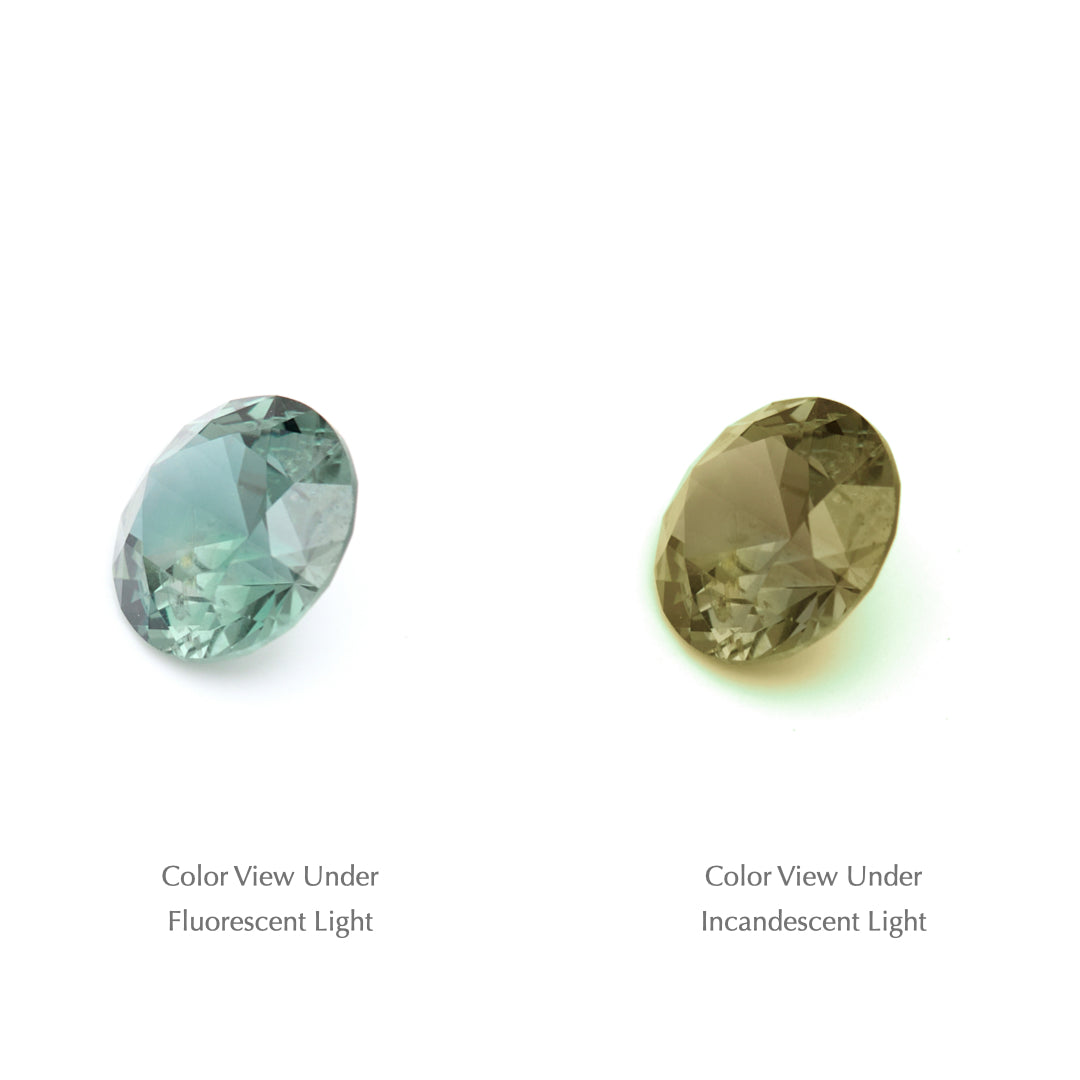 1.57 Ct. Tanzanian Color Change Sapphire TCC1013