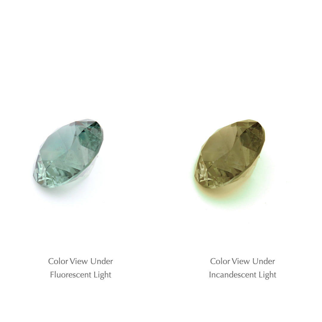 1.57 Ct. Tanzanian Color Change Sapphire TCC1013