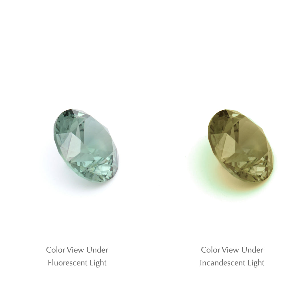 1.57 Ct. Tanzanian Color Change Sapphire TCC1013