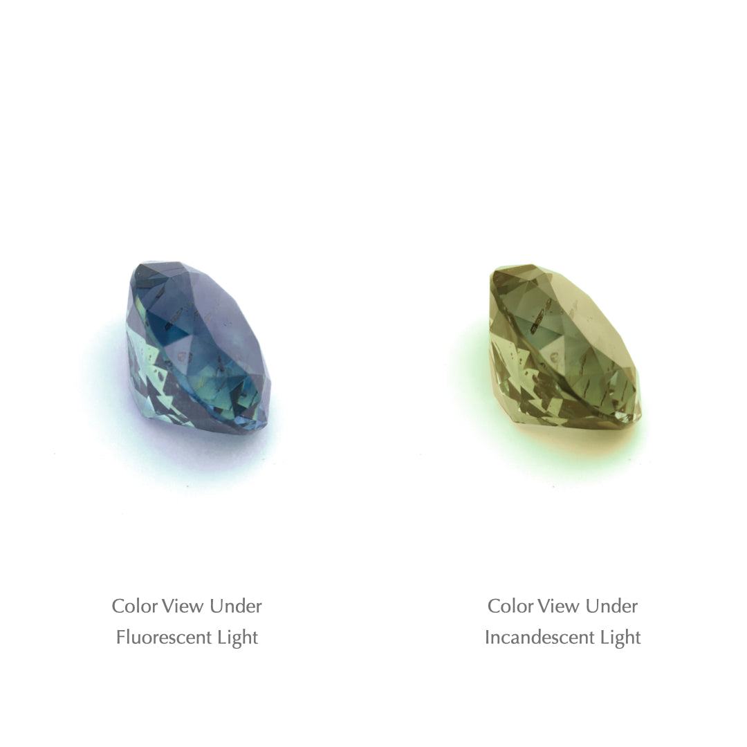 1.92 Ct. Tanzanian Color Change Sapphire TCC1016