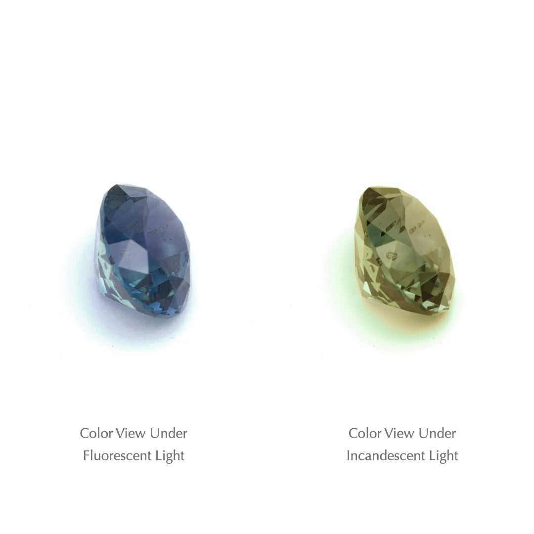 1.92 Ct. Tanzanian Color Change Sapphire TCC1016