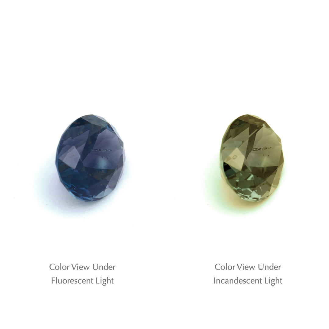 1.92 Ct. Tanzanian Color Change Sapphire TCC1016