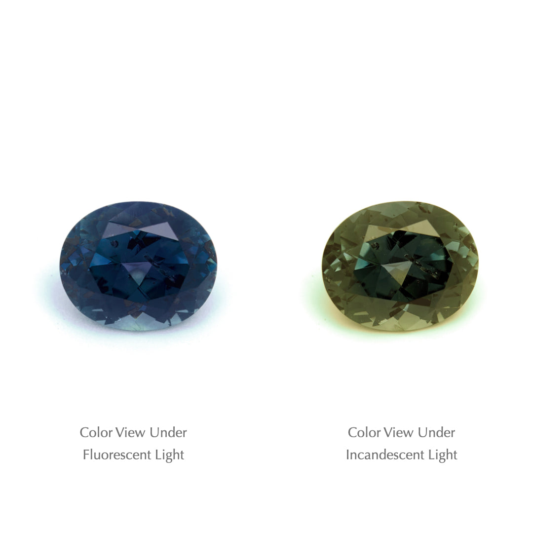 1.92 Ct. Tanzanian Color Change Sapphire TCC1016