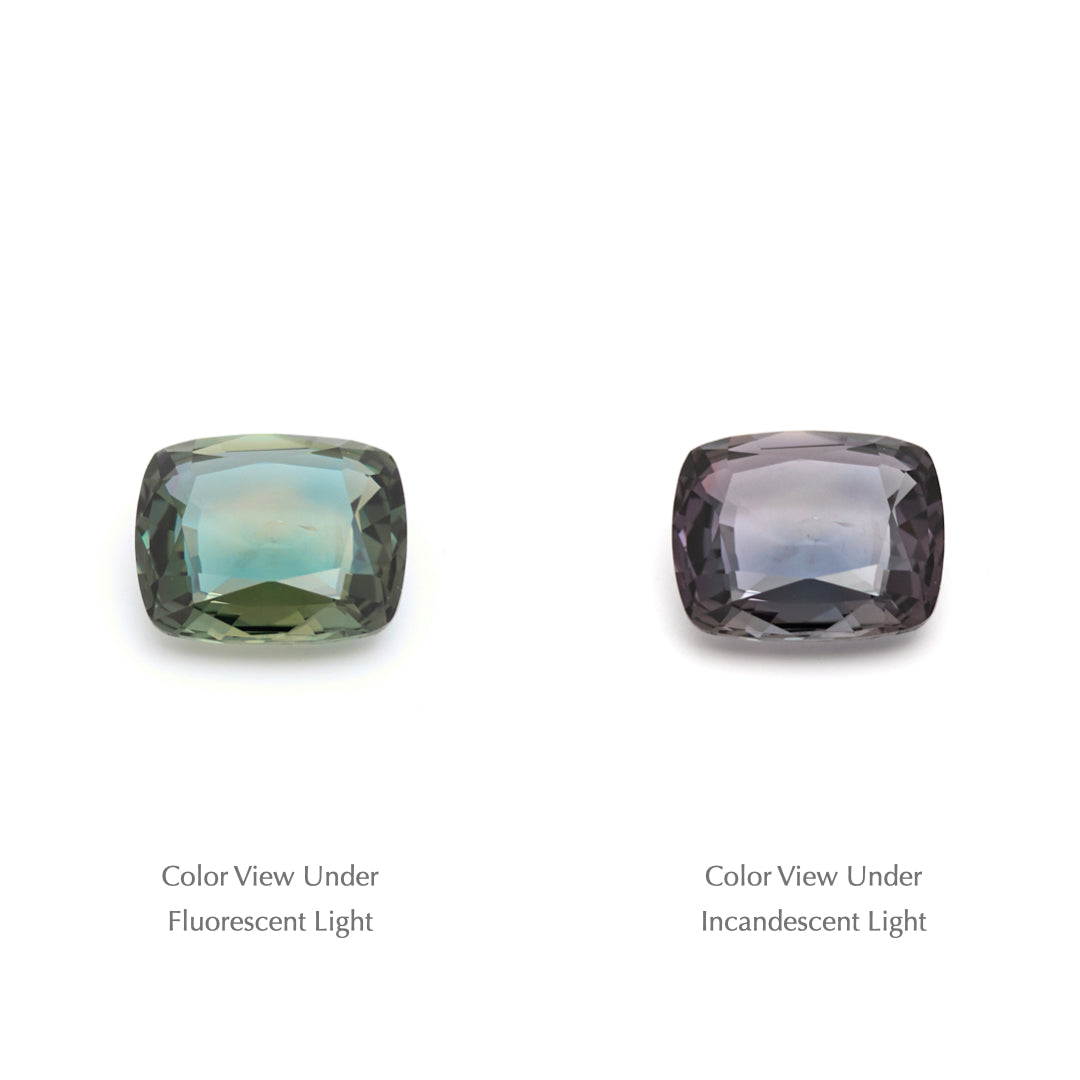 0.91 Ct. Tanzanian Color Change Sapphire TCC1018