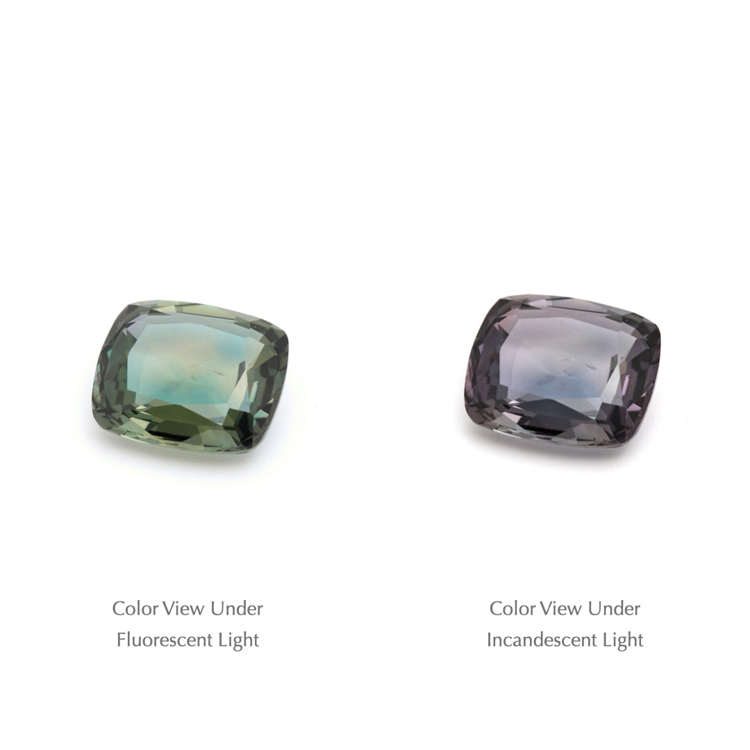 0.91 Ct. Tanzanian Color Change Sapphire TCC1018