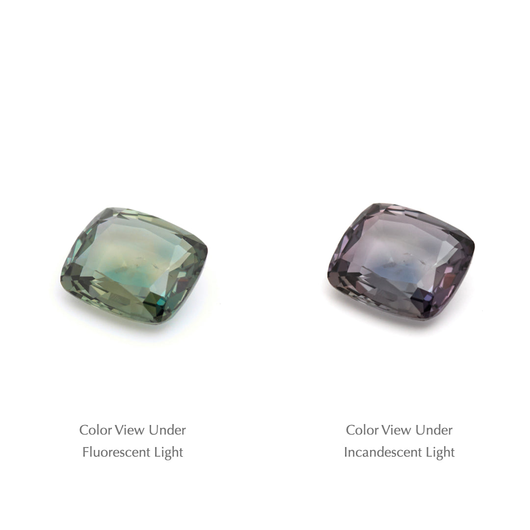 0.91 Ct. Tanzanian Color Change Sapphire TCC1018