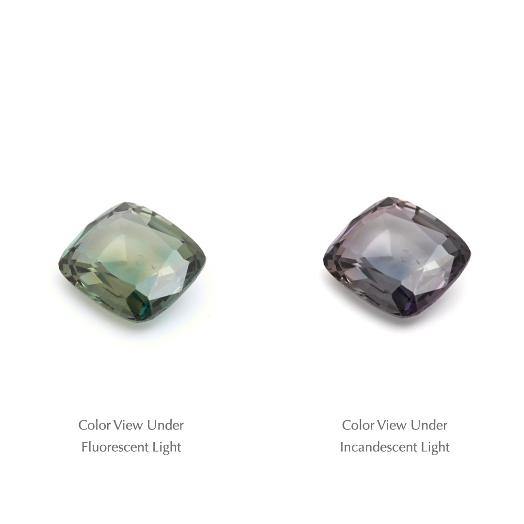 0.91 Ct. Tanzanian Color Change Sapphire TCC1018