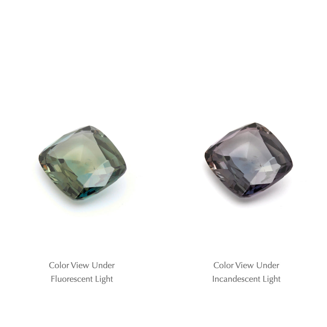 0.91 Ct. Tanzanian Color Change Sapphire TCC1018