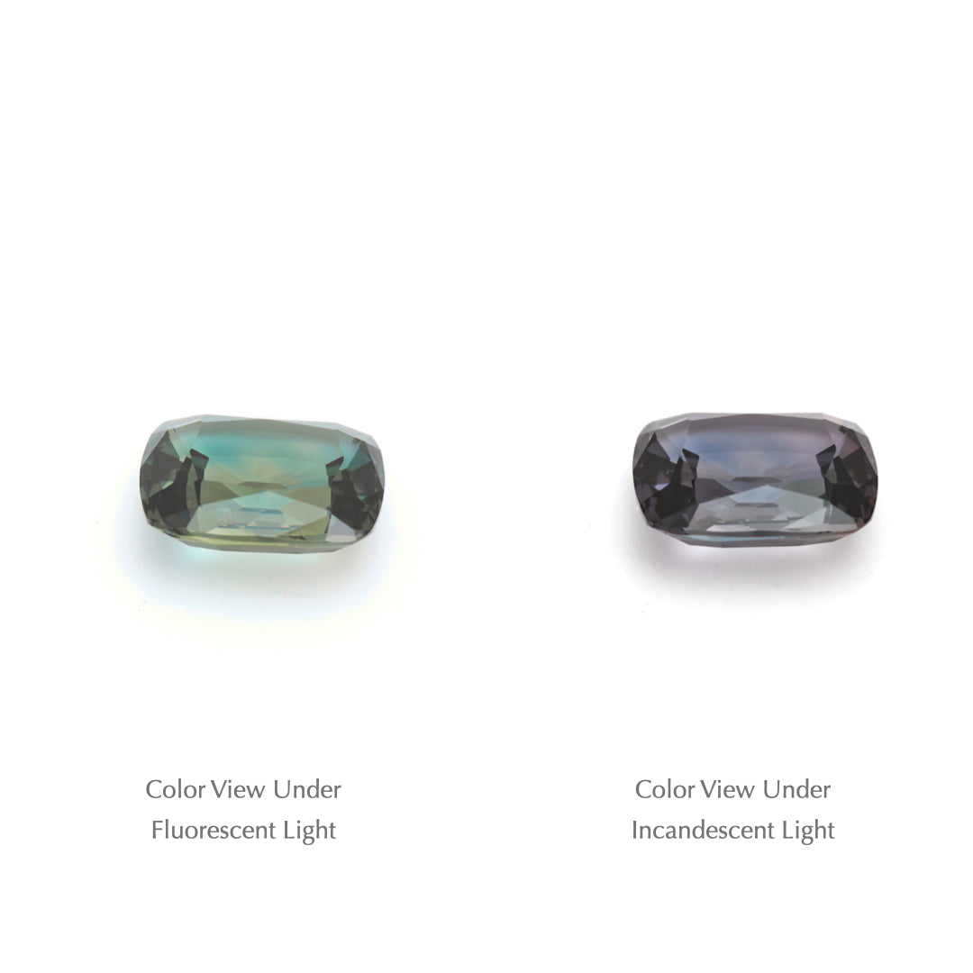 0.91 Ct. Tanzanian Color Change Sapphire TCC1018