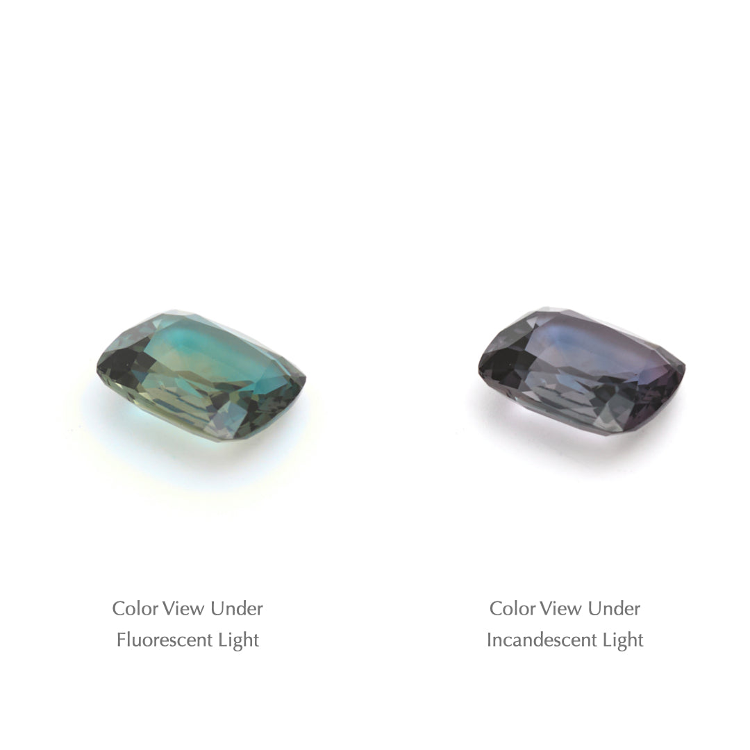 0.91 Ct. Tanzanian Color Change Sapphire TCC1018