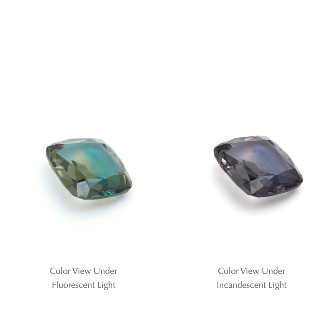 0.91 Ct. Tanzanian Color Change Sapphire TCC1018