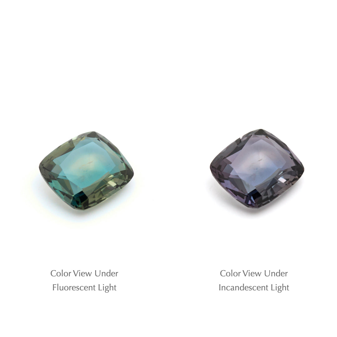 0.91 Ct. Tanzanian Color Change Sapphire TCC1018