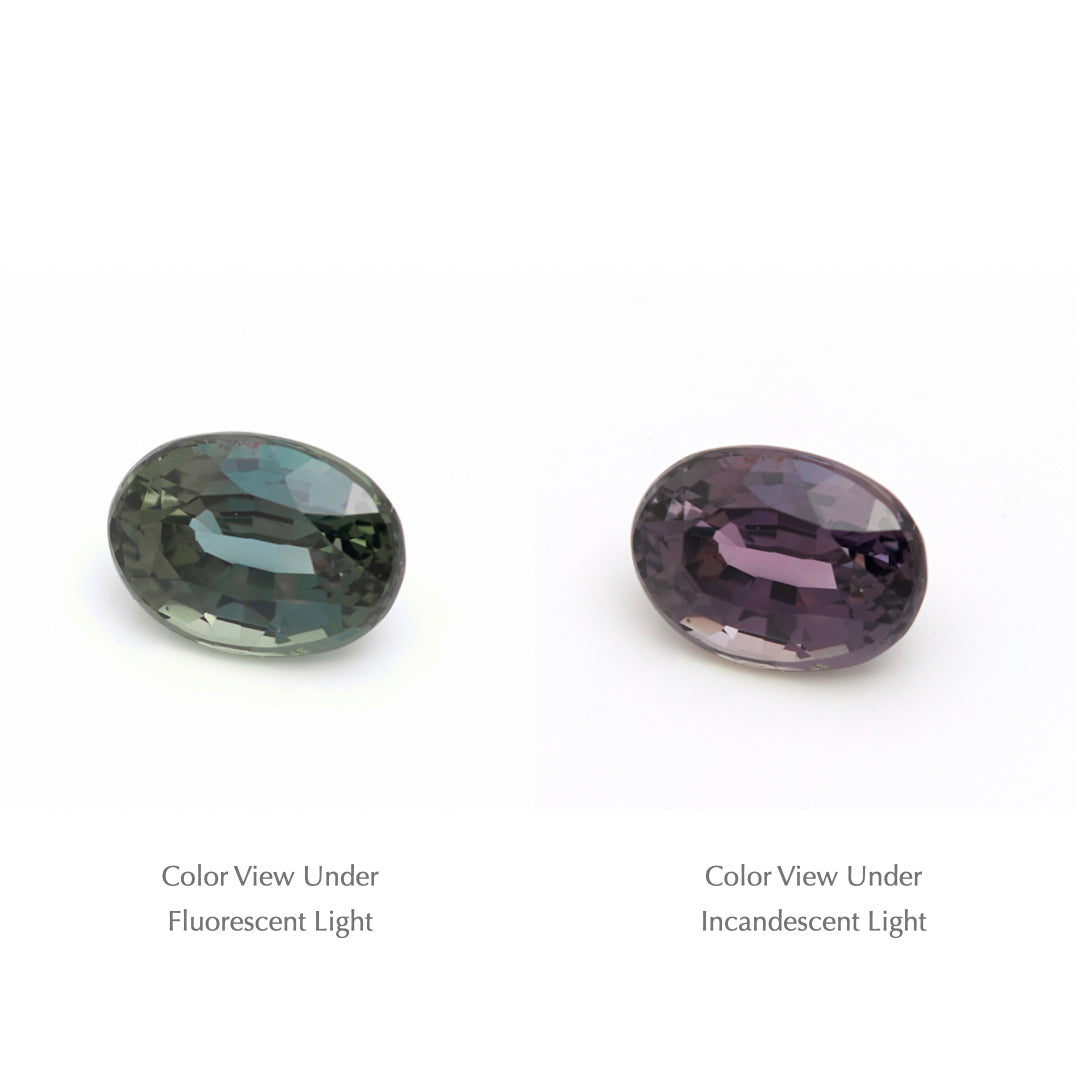 0.92 Ct. Tanzanian Color Change Sapphire TCC1019