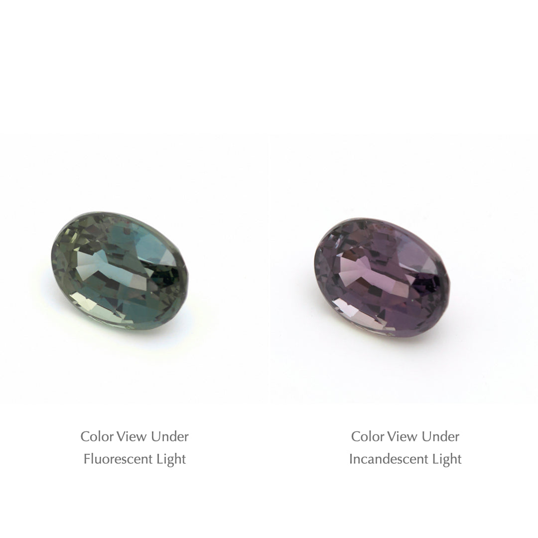 0.92 Ct. Tanzanian Color Change Sapphire TCC1019