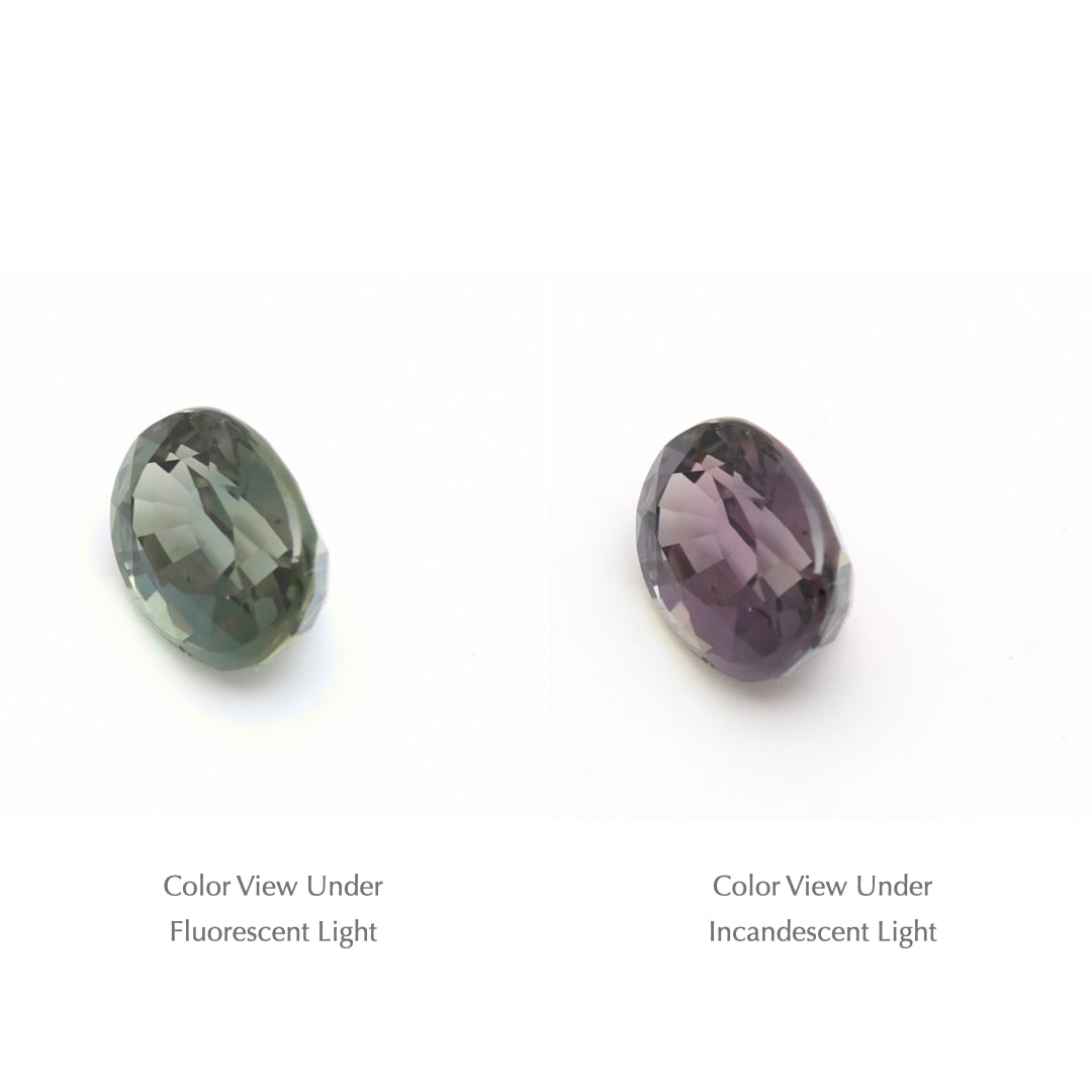 0.92 Ct. Tanzanian Color Change Sapphire TCC1019