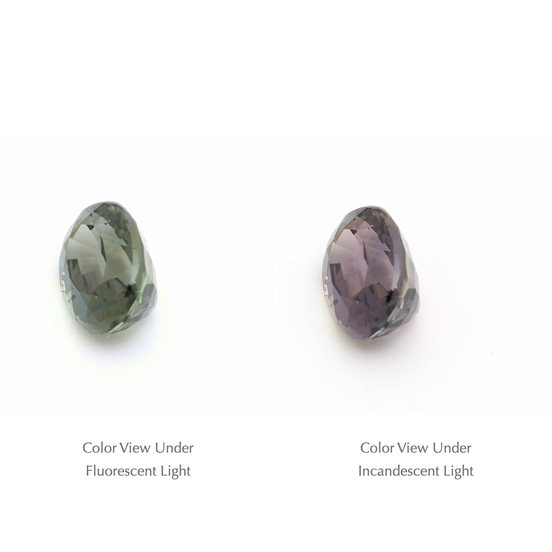 0.92 Ct. Tanzanian Color Change Sapphire TCC1019