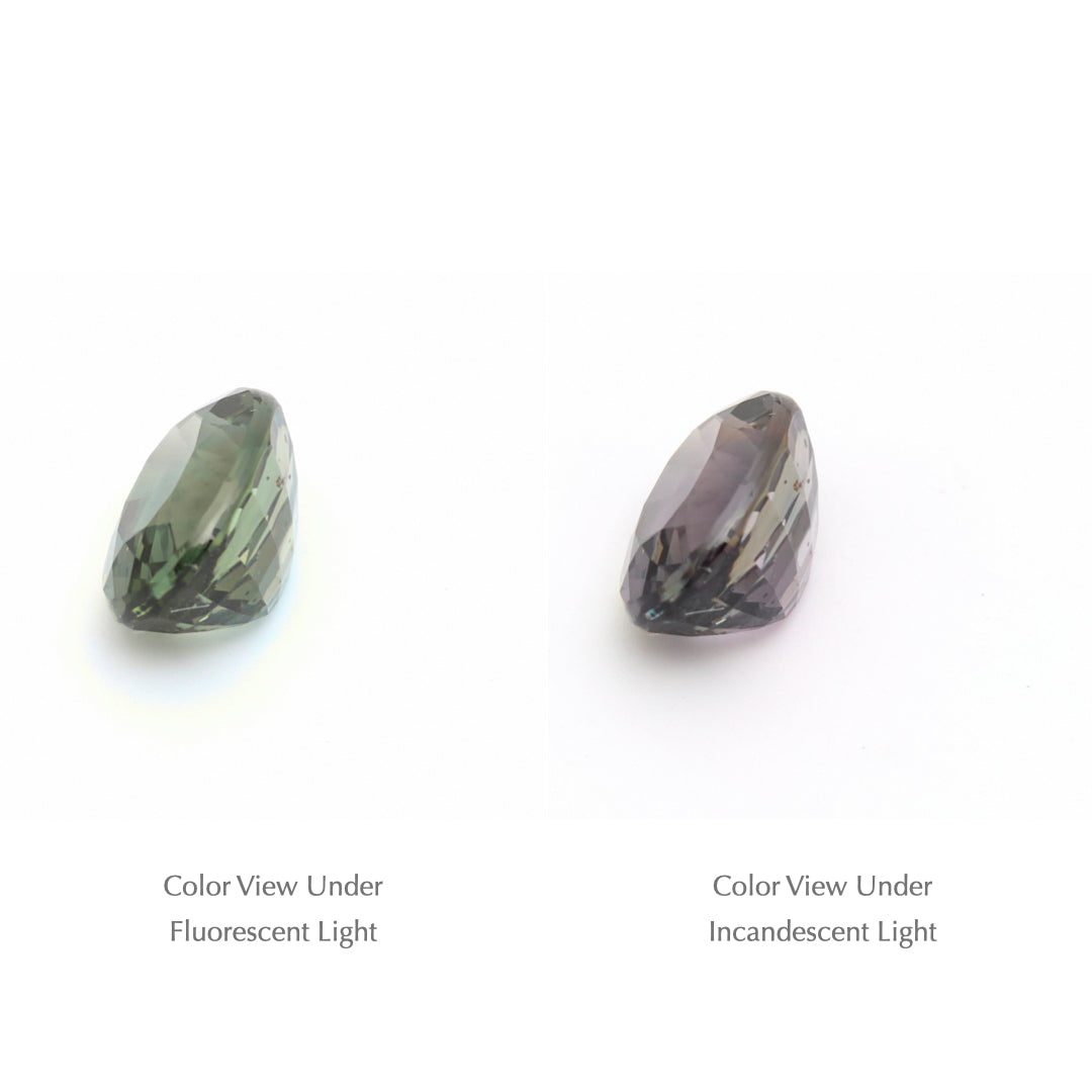0.92 Ct. Tanzanian Color Change Sapphire TCC1019