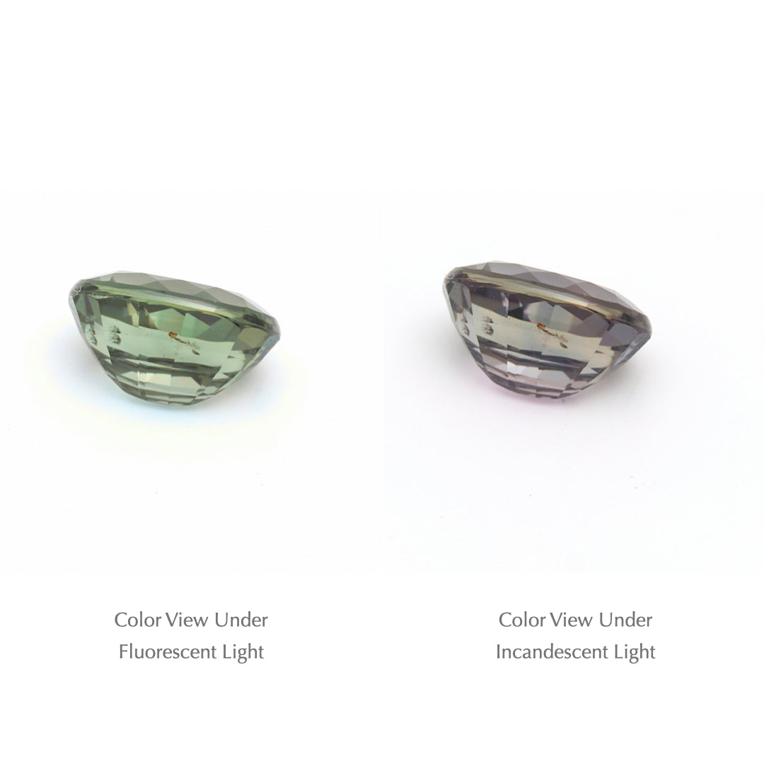 0.92 Ct. Tanzanian Color Change Sapphire TCC1019