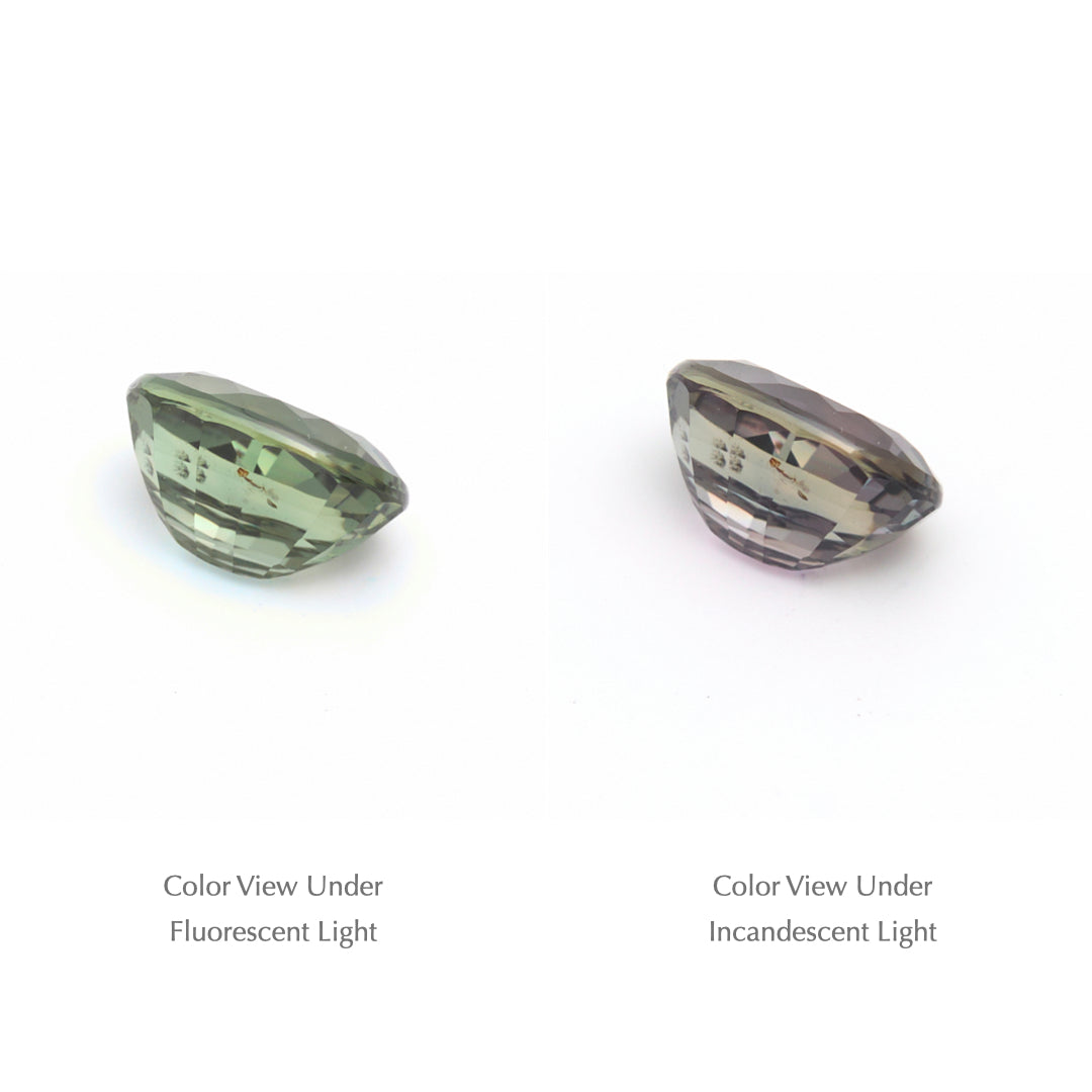 0.92 Ct. Tanzanian Color Change Sapphire TCC1019