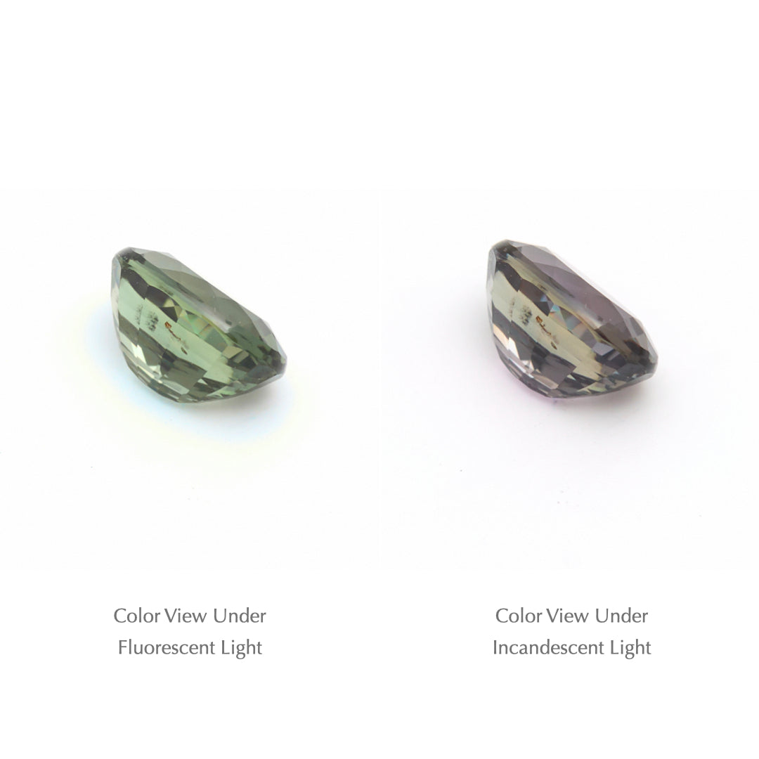 0.92 Ct. Tanzanian Color Change Sapphire TCC1019