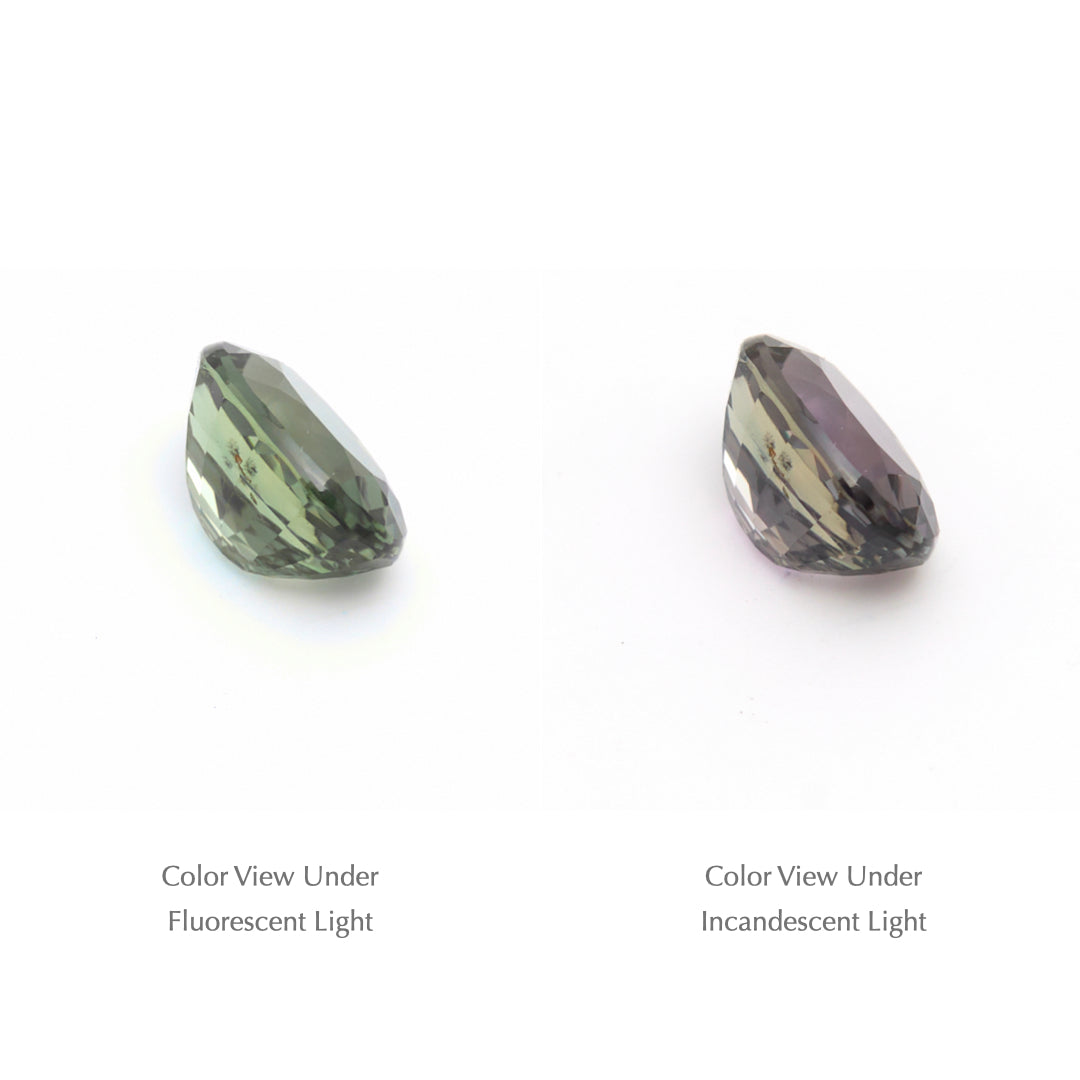 0.92 Ct. Tanzanian Color Change Sapphire TCC1019