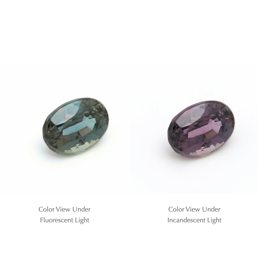 0.92 Ct. Tanzanian Color Change Sapphire TCC1019