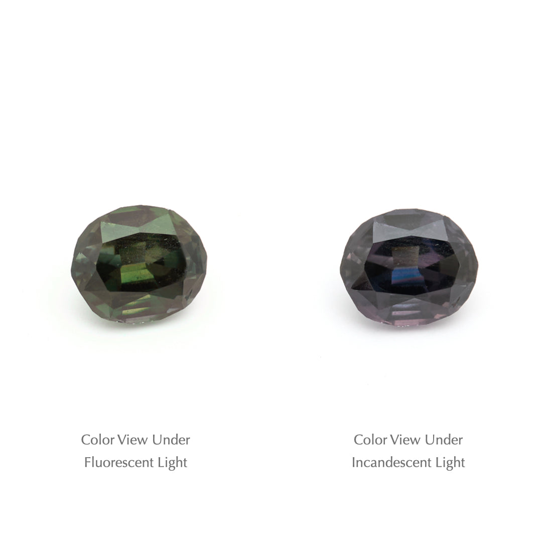 0.98 Ct. Tanzanian Color Change Sapphire TCC1020