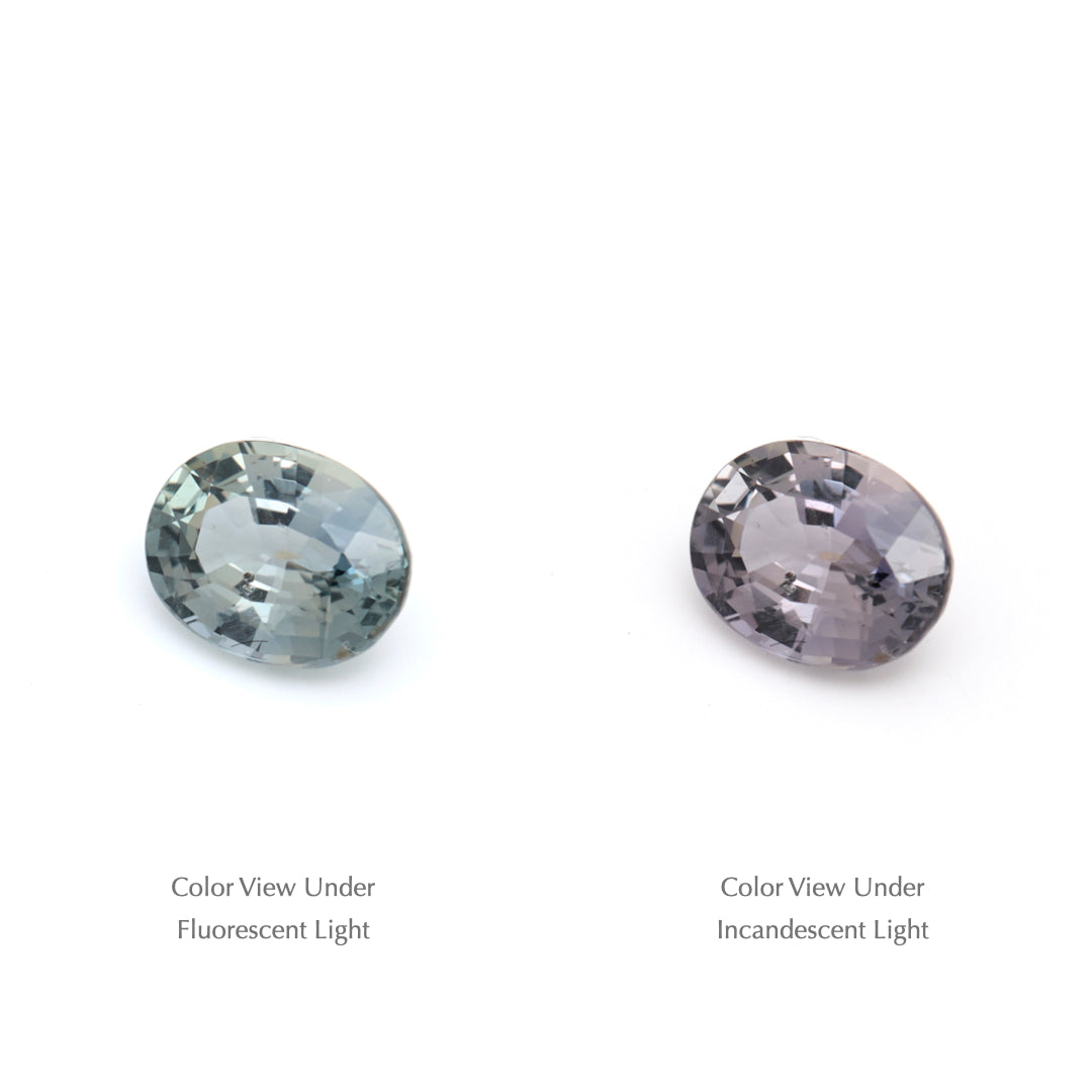 1.10 Ct. Tanzanian Color Change Sapphire TCC1023
