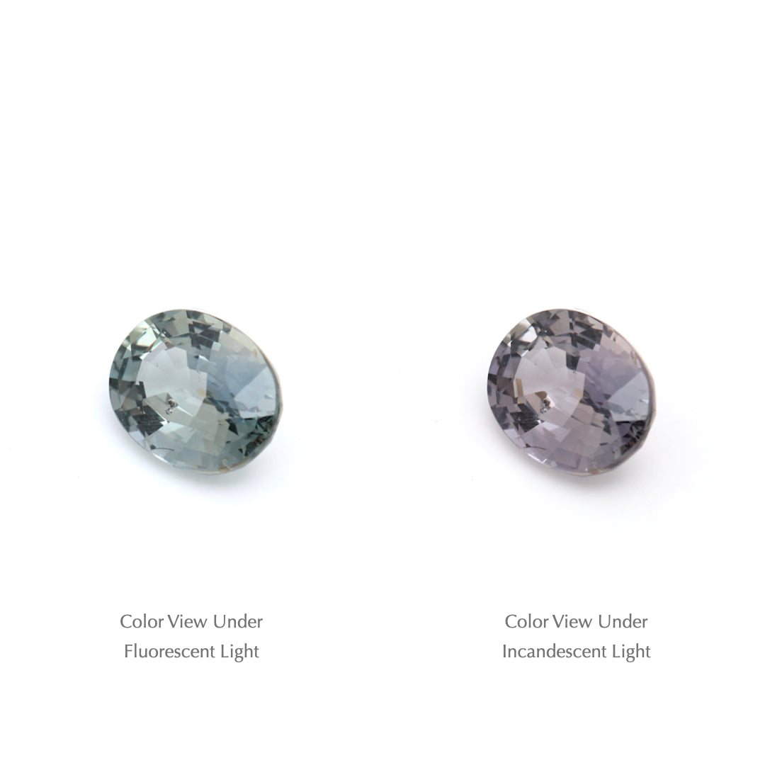 1.10 Ct. Tanzanian Color Change Sapphire TCC1023