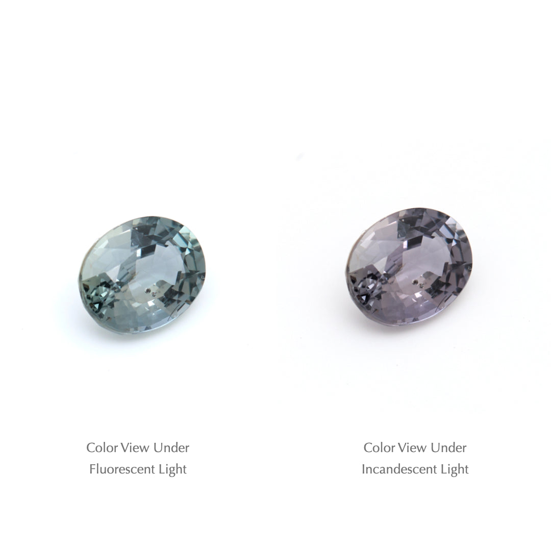 1.10 Ct. Tanzanian Color Change Sapphire TCC1023