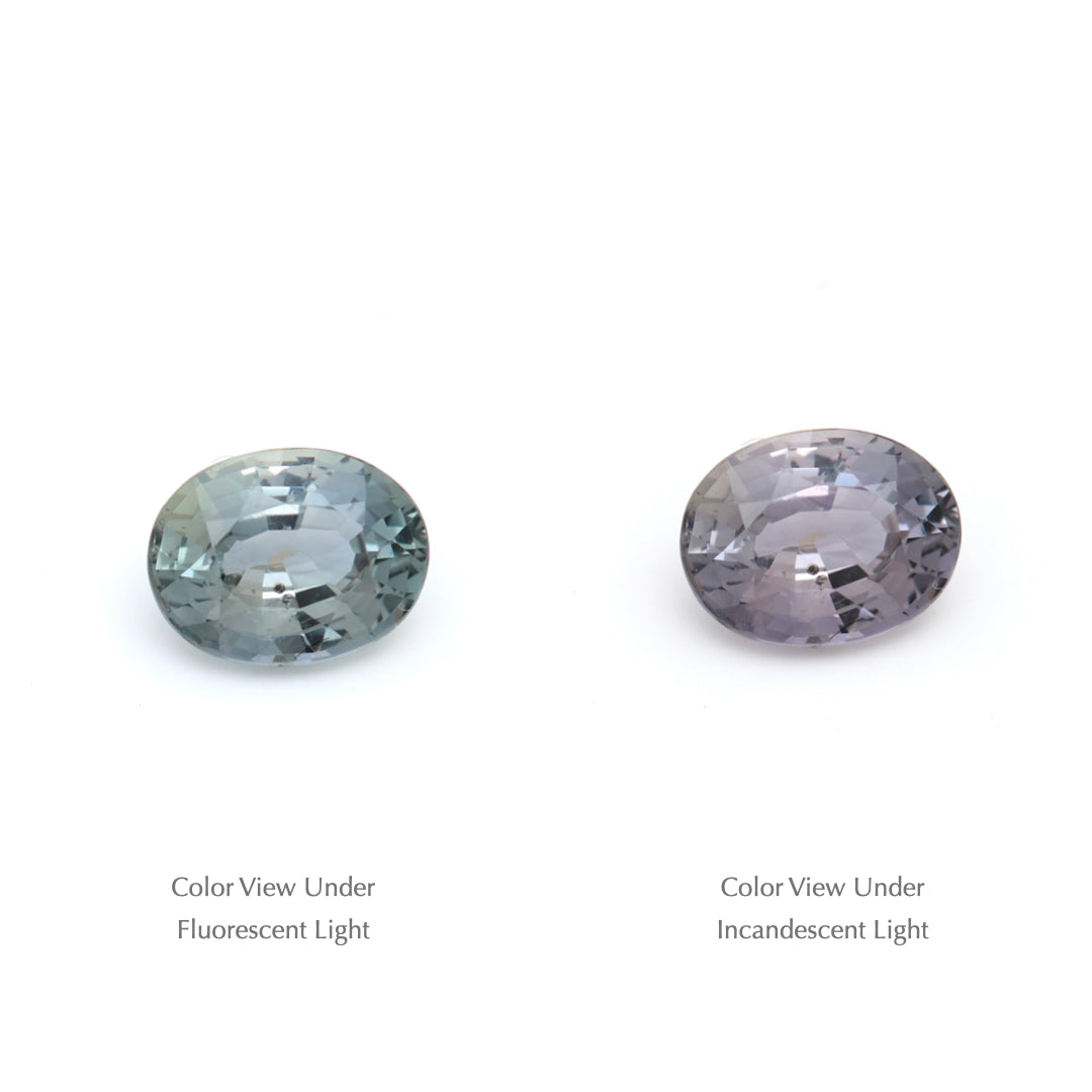 1.10 Ct. Tanzanian Color Change Sapphire TCC1023