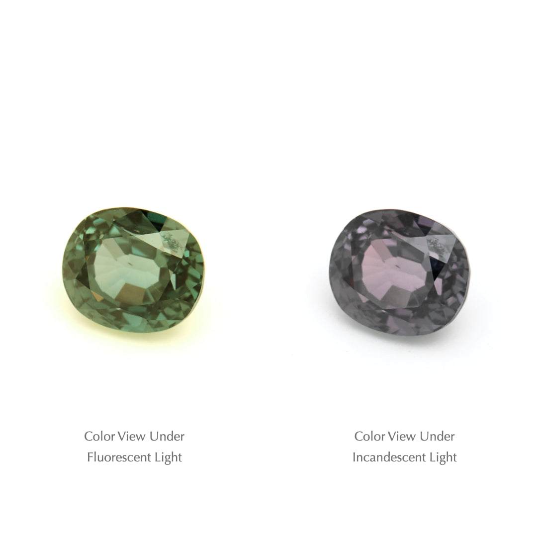 2.11 Ct. Tanzanian Color Change Sapphire TCC1027